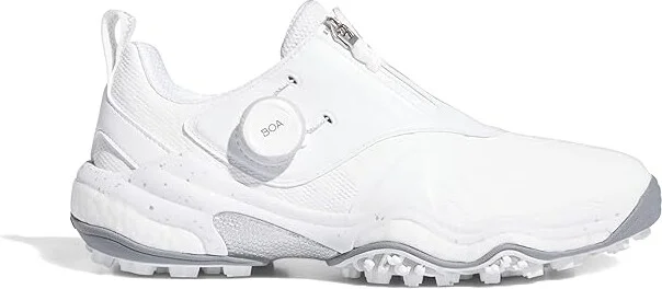 adidas Golf Codechaos BOA 25 Golf Shoes Women's Golf Shoes Footwear White/Silver Metallic/Grey Two : 10 B - Medium - Image 6