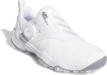 adidas Golf Codechaos BOA 25 Golf Shoes Women's Golf Shoes Footwear White/Silver Metallic/Grey Two : 10 B - Medium