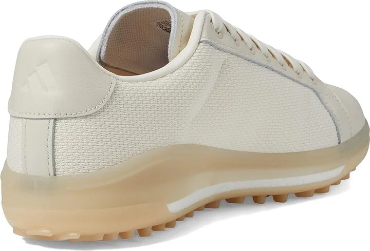 adidas Golf Go-To Spkl 1 Golf Shoes Men's Shoes Chalk White/Alumina/Magic Beige : 8.5 D - Medium, Leather/Textile - Image 4