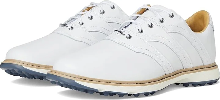 adidas Golf MC Z-Traxion Spikeless Golf Shoes Men's Golf Shoes Footwear White/Footwear White/Preloved Ink : 9.5 D - Medium, Leather