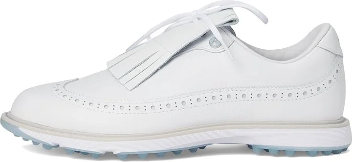 adidas Golf MC Zoysia Spikeless Golf Shoes Women's Golf Shoes Footwear White/Wonder Blue/Collegiate Navy : 5.5 B - Medium, Leather - Image 6
