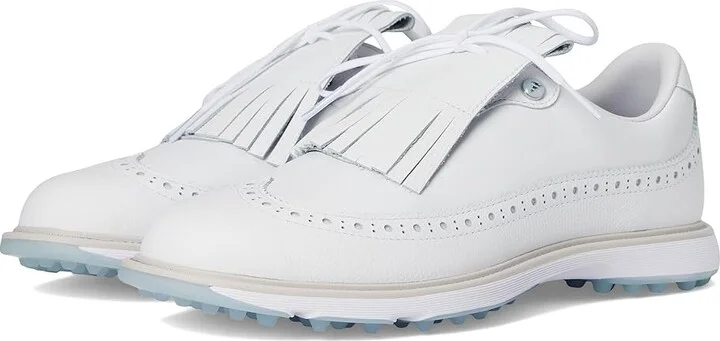 adidas Golf MC Zoysia Spikeless Golf Shoes Women's Golf Shoes Footwear White/Wonder Blue/Collegiate Navy : 5.5 B - Medium, Leather