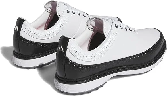 adidas Golf MC80 Spikeless Golf Shoe Men's Shoes Footwear White/Core Black/Bright Red : 9 D - Medium, Leather/Synthetic - Image 4
