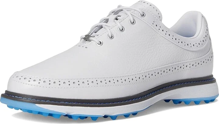 adidas Golf MC80 Spikeless Golf Shoes Shoes Dashgrey/Matsilver/Blueburst : Men's 8.5 - Women's 9.5 Medium, Leather - Image 5