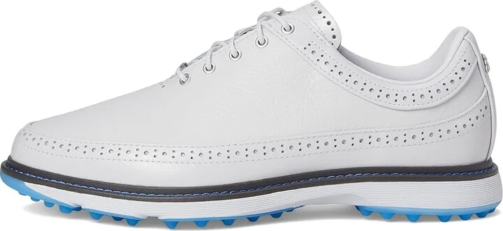 adidas Golf MC80 Spikeless Golf Shoes Shoes Dashgrey/Matsilver/Blueburst : Men's 8.5 - Women's 9.5 Medium, Leather - Image 6