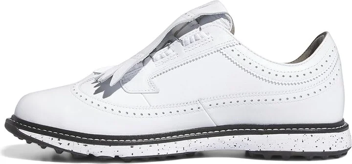 adidas Golf MC87 BOA Golf Shoes Footwear White/Iron Metallic/Core Black : Men's 10 - Women's 11 Medium, Leather - Image 5