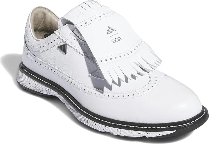 adidas Golf MC87 BOA Golf Shoes Footwear White/Iron Metallic/Core Black : Men's 10 - Women's 11 Medium, Leather