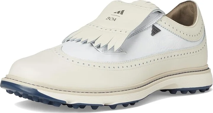 adidas Golf MC87 BOA Spikeless Golf Shoes Men's Golf Shoes White/Footwear White/Collegiate Navy : 12.5 D - Medium, Leather - Image 5
