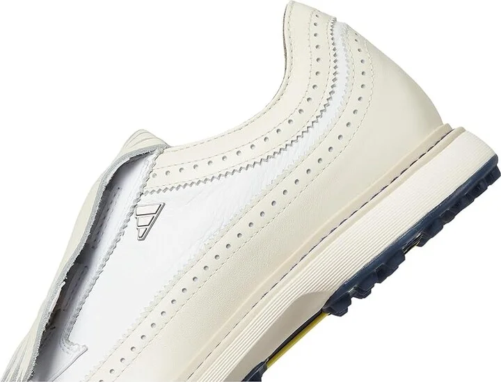 adidas Golf MC87 BOA Spikeless Golf Shoes Men's Golf Shoes White/Footwear White/Collegiate Navy : 12.5 D - Medium, Leather - Image 7