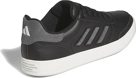 adidas Golf Retrocross 24 Shoes Auroblack/Greyfive/Off-White : Men's 5.5 - Women's 6.5 Medium, Leather/Rubber - Image 4