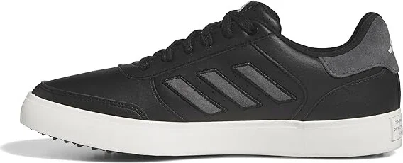 adidas Golf Retrocross 24 Shoes Auroblack/Greyfive/Off-White : Men's 5.5 - Women's 6.5 Medium, Leather/Rubber - Image 6