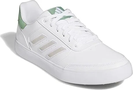 adidas Golf Retrocross 24 Shoes Footwear White/Footwear White/Prelogree : Men's 12 - Women's 13 Medium, Leather/Rubber