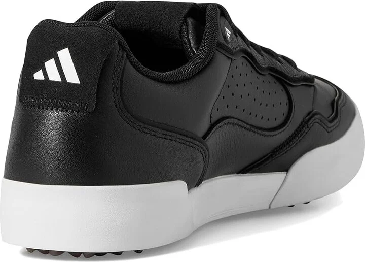 adidas Golf Retrocross 25 Spikeless Golf Shoes Men's Golf Shoes Core Black/Footwear White/Gum 5 : 12 D - Medium, Faux Leather - Image 4