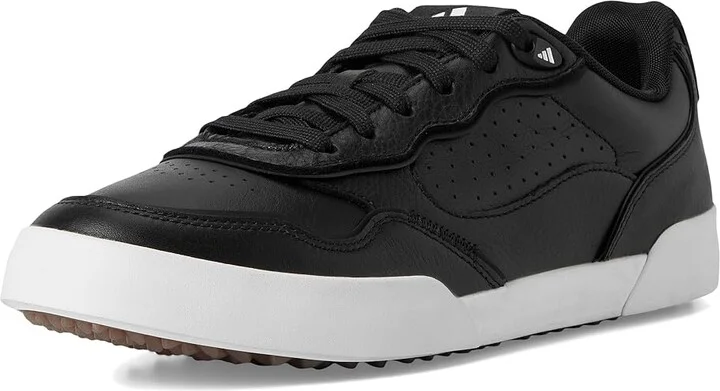 adidas Golf Retrocross 25 Spikeless Golf Shoes Men's Golf Shoes Core Black/Footwear White/Gum 5 : 12 D - Medium, Faux Leather - Image 5