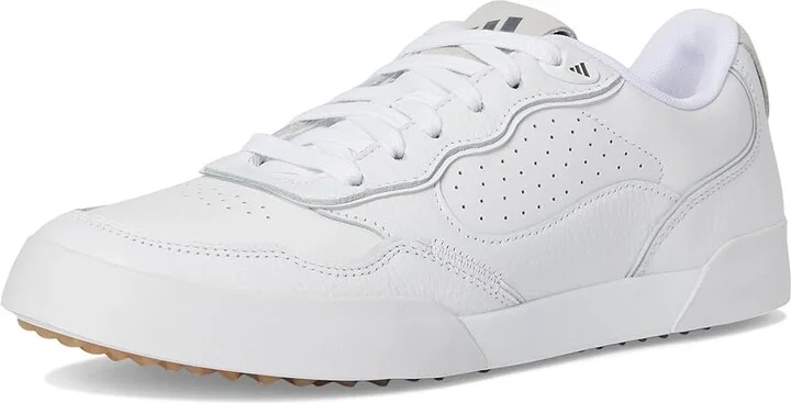 adidas Golf Retrocross 25 Spikeless Golf Shoes Men's Golf Shoes Footwear White/Grey Six S19/Gum 4 : 7.5 D - Medium, Faux Leather - Image 5