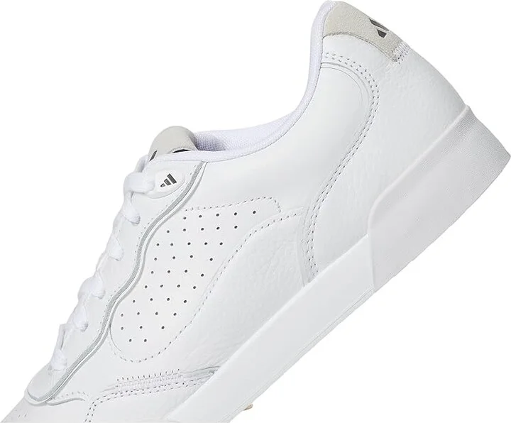 adidas Golf Retrocross 25 Spikeless Golf Shoes Men's Golf Shoes Footwear White/Grey Six S19/Gum 4 : 7.5 D - Medium, Faux Leather - Image 7