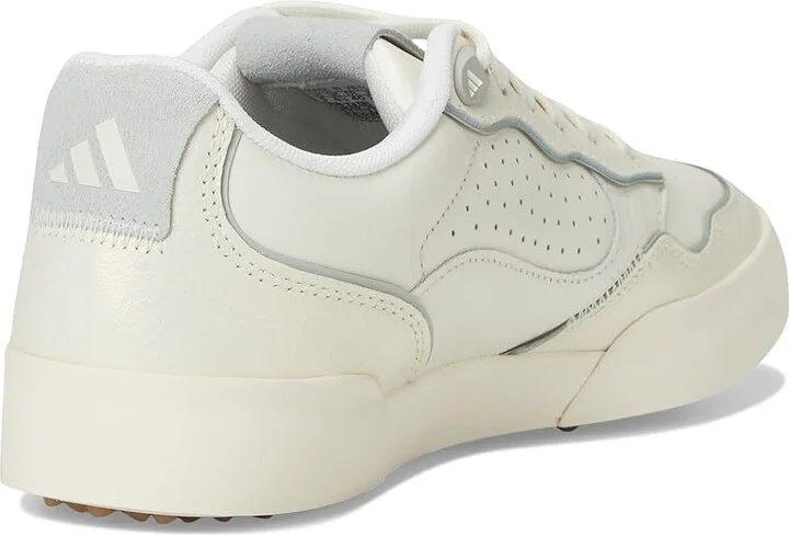 adidas Golf Retrocross 25 Spikeless Golf Shoes Women's Golf Shoes White/Wonder Silver/Gum 4 : 5 B - Medium, Leather - Image 4