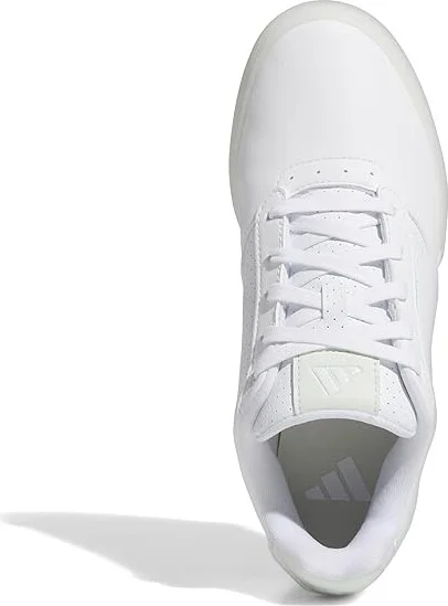 adidas Golf Retrocross Women's Shoes Footwear White/Crystjade/Off-White : 6.5 B - Medium, Leather - Image 2