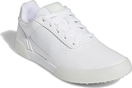 adidas Golf Retrocross Women's Shoes Footwear White/Crystjade/Off-White : 6.5 B - Medium, Leather
