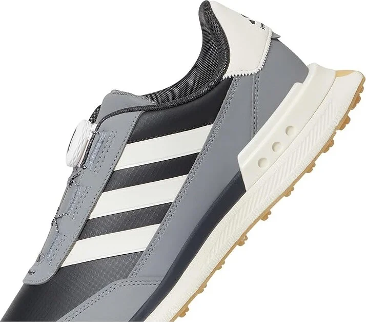 adidas Golf S2G 24 BOA Spikeless Golf Shoes Men's Shoes Carbon/Chalk White/Grey Three : 11.5 D - Medium, Suede/Synthetic/Textile - Image 7