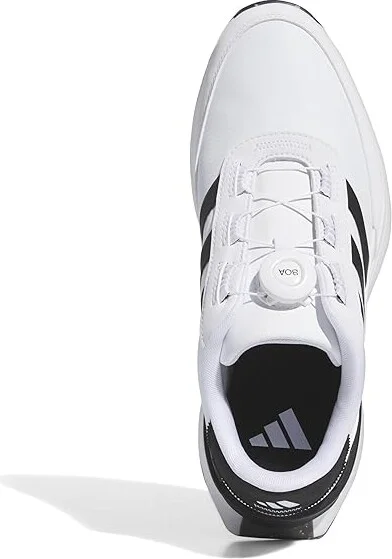 adidas Golf S2G 24 BOA Spikeless Golf Shoes Men's Shoes Footwear White/Coreblack/Footwear White : 8.5 D - Medium, Suede/Synthetic/Textile - Image 2