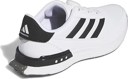 adidas Golf S2G 24 BOA Spikeless Golf Shoes Men's Shoes Footwear White/Coreblack/Footwear White : 8.5 D - Medium, Suede/Synthetic/Textile - Image 4