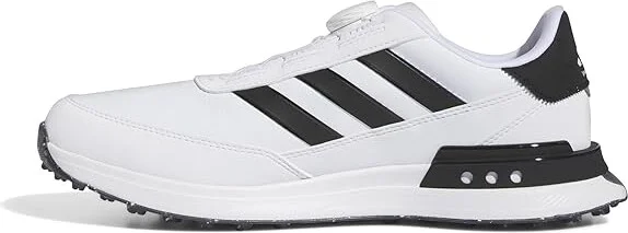 adidas Golf S2G 24 BOA Spikeless Golf Shoes Men's Shoes Footwear White/Coreblack/Footwear White : 8.5 D - Medium, Suede/Synthetic/Textile - Image 5