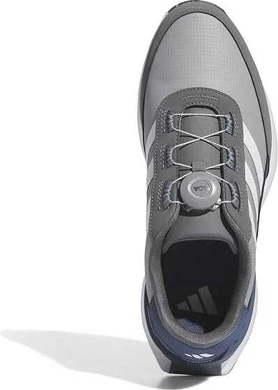 adidas Golf S2G 24 BOA Spikeless Golf Shoes Men's Shoes Greytwo/Footwear White/Prelovink : 7 D - Medium, Suede/Synthetic/Textile - Image 2