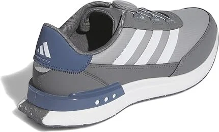 adidas Golf S2G 24 BOA Spikeless Golf Shoes Men's Shoes Greytwo/Footwear White/Prelovink : 7 D - Medium, Suede/Synthetic/Textile - Image 4
