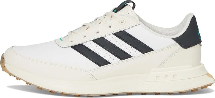 adidas Golf S2G 24 Leather Spikeless Golf Shoes Men's Shoes Footwear White/Carbon/Chalk White : 12 D - Medium - Image 6
