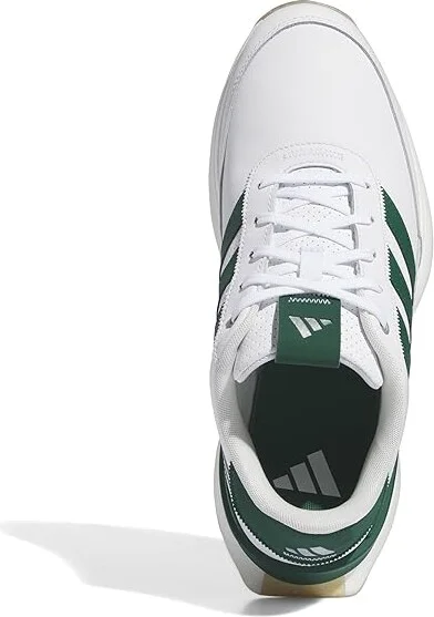 adidas Golf S2G 24 Leather Spikeless Golf Shoes Men's Shoes Footwear White/Collgreen/Gum4 : 12 D - Medium - Image 2
