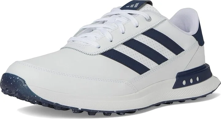 adidas Golf S2G 24 Leather Spikeless Golf Shoes Men's Shoes Footwear White/Prelovink/Silvermet : 8.5 D - Medium - Image 5