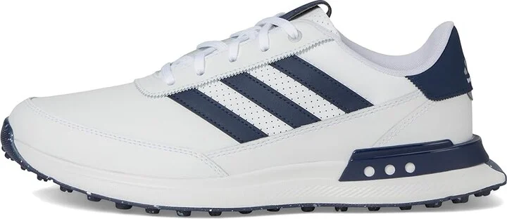 adidas Golf S2G 24 Leather Spikeless Golf Shoes Men's Shoes Footwear White/Prelovink/Silvermet : 8.5 D - Medium - Image 6