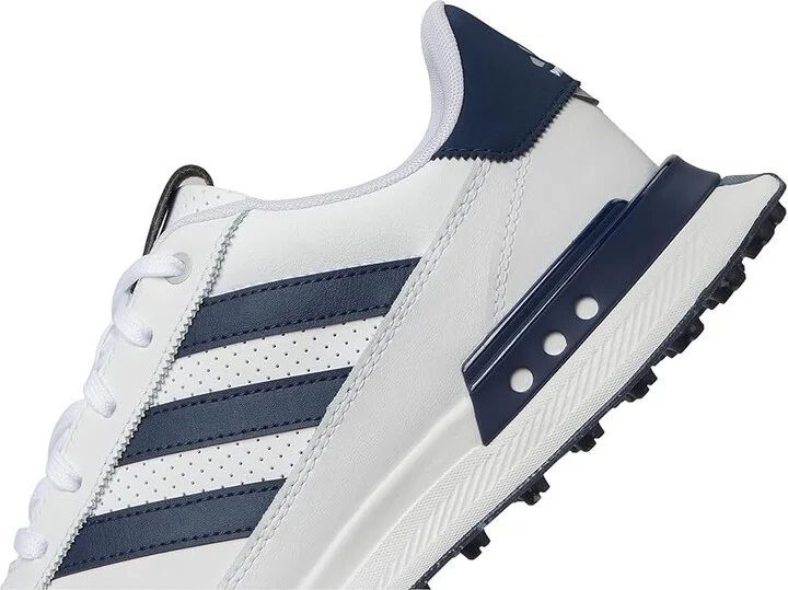 adidas Golf S2G 24 Leather Spikeless Golf Shoes Men's Shoes Footwear White/Prelovink/Silvermet : 8.5 D - Medium - Image 7