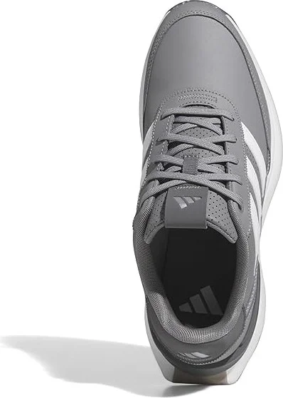adidas Golf S2G 24 Leather Spikeless Golf Shoes Men's Shoes Grey Three/Footwear White : 11 D - Medium - Image 2