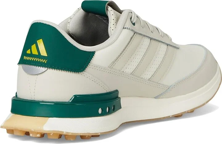 adidas Golf S2G 24 Leather Spikeless Golf Shoes Men's Shoes White/Alumina/Collegiate Green : 8.5 D - Medium - Image 4