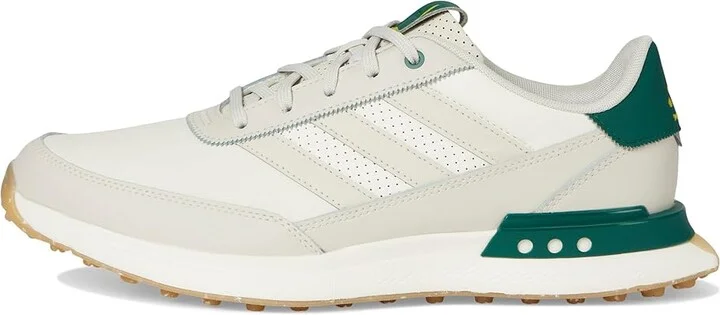 adidas Golf S2G 24 Leather Spikeless Golf Shoes Men's Shoes White/Alumina/Collegiate Green : 8.5 D - Medium - Image 6