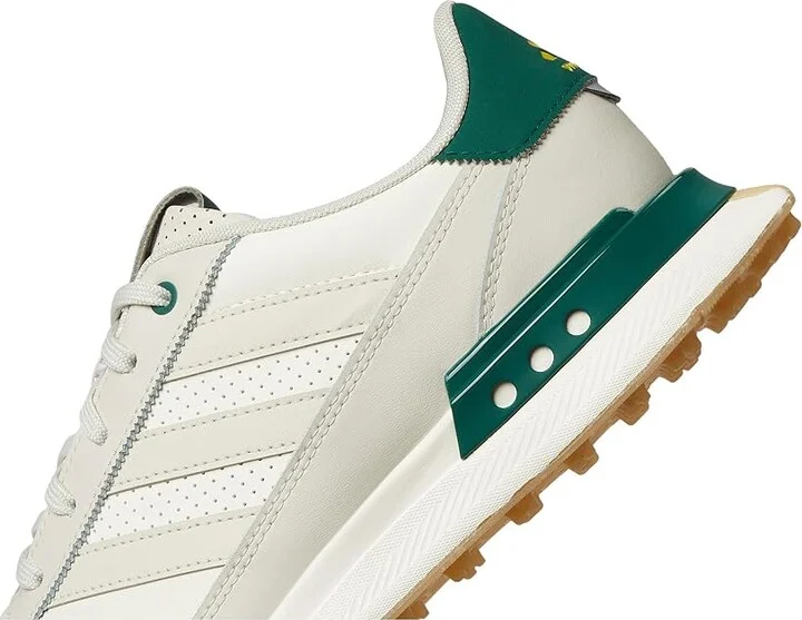 adidas Golf S2G 24 Leather Spikeless Golf Shoes Men's Shoes White/Alumina/Collegiate Green : 8.5 D - Medium - Image 7