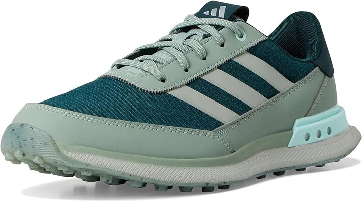 adidas Golf S2G 24 Spikeless Golf Shoes Men's Shoes Aurora Ivory/Silver Pebble/Semi Flash Aqua : 11.5 D - Medium, Synthetic/Textile - Image 5