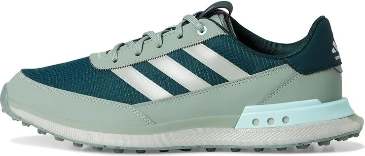 adidas Golf S2G 24 Spikeless Golf Shoes Men's Shoes Aurora Ivory/Silver Pebble/Semi Flash Aqua : 11.5 D - Medium, Synthetic/Textile - Image 6