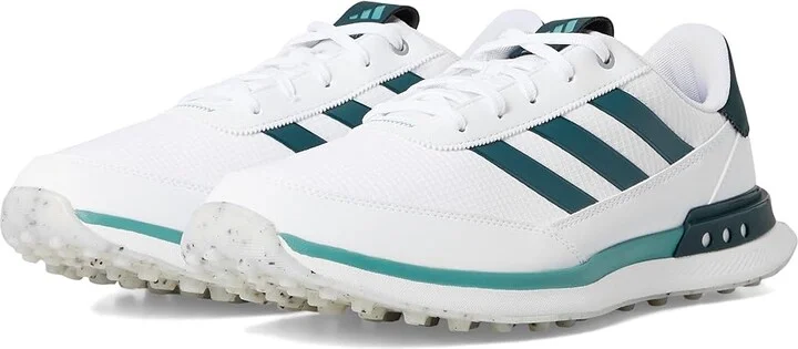 adidas Golf S2G 24 Spikeless Golf Shoes Men's Shoes Footwear White/Aurora Ivory/Preloved Teal : 11 D - Medium, Synthetic/Textile