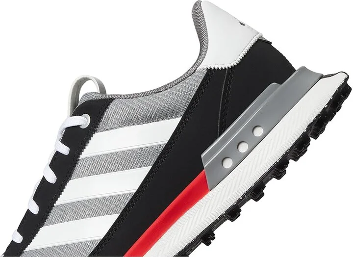 adidas Golf S2G 24 Spikeless Golf Shoes Men's Shoes Grey Three/Footwear White/Core Black : 10 D - Medium, Synthetic/Textile - Image 7