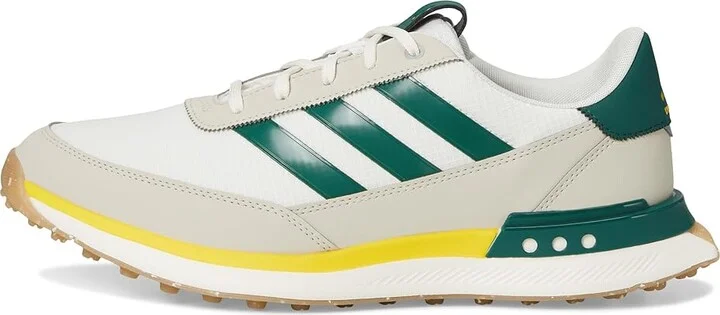 adidas Golf S2G 24 Spikeless Golf Shoes Men's Shoes White/Collegiate Green/Wonder Alumina : 11 D - Medium, Synthetic/Textile - Image 6