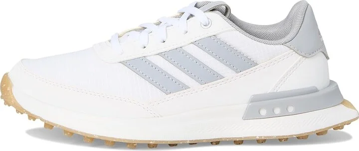 adidas Golf S2G 24 Spikeless Golf Shoes Shoes Footwear White/Halosilve/Gum4 : 6.5 Big Kid M, Rubber - Image 6