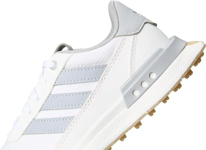 adidas Golf S2G 24 Spikeless Golf Shoes Shoes Footwear White/Halosilve/Gum4 : 6.5 Big Kid M, Rubber - Image 7