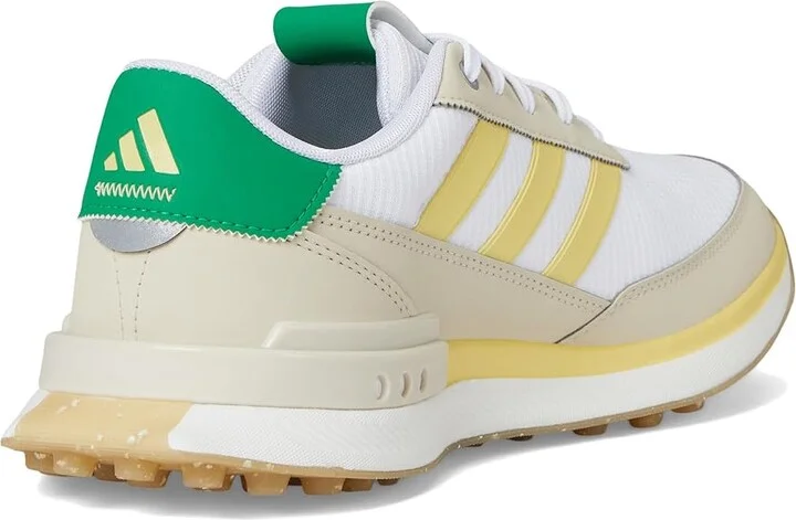 adidas Golf S2G 24 Spikeless Golf Shoes Women's Shoes Footwear White/Powder Yellow/Green : 10 B - Medium, Synthetic/Textile - Image 4