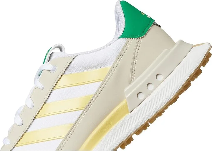 adidas Golf S2G 24 Spikeless Golf Shoes Women's Shoes Footwear White/Powder Yellow/Green : 10 B - Medium, Synthetic/Textile - Image 7