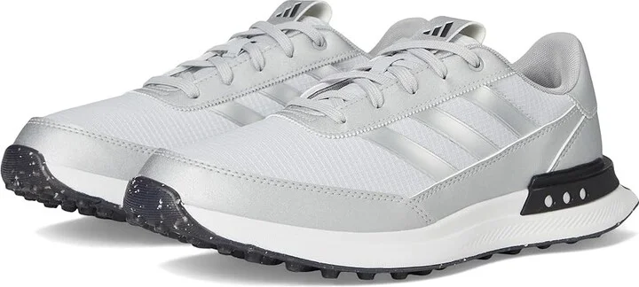 adidas Golf S2G 24 Spikeless Golf Shoes Women's Shoes Light Solid Grey/Silver Metallic/Core Black : 6.5 B - Medium, Synthetic/Textile