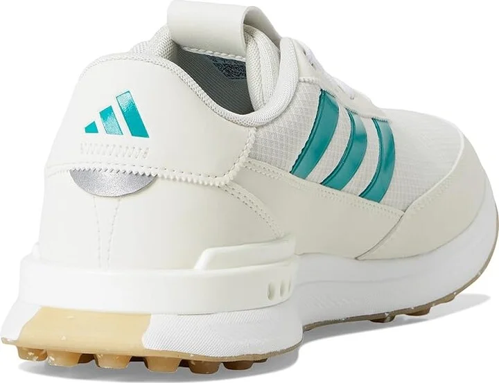 adidas Golf S2G 24 Spikeless Golf Shoes Women's Shoes Off-white/Pure Teal/Alumina : 6.5 B - Medium, Synthetic/Textile - Image 4