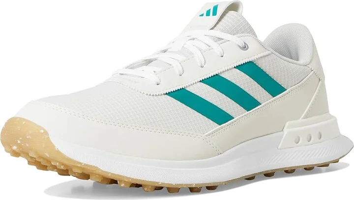 adidas Golf S2G 24 Spikeless Golf Shoes Women's Shoes Off-white/Pure Teal/Alumina : 6.5 B - Medium, Synthetic/Textile - Image 5